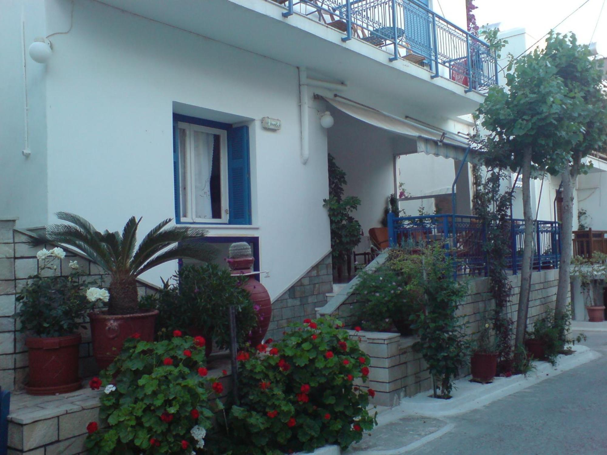 Vakhos Hotel Naxos City Bagian luar foto