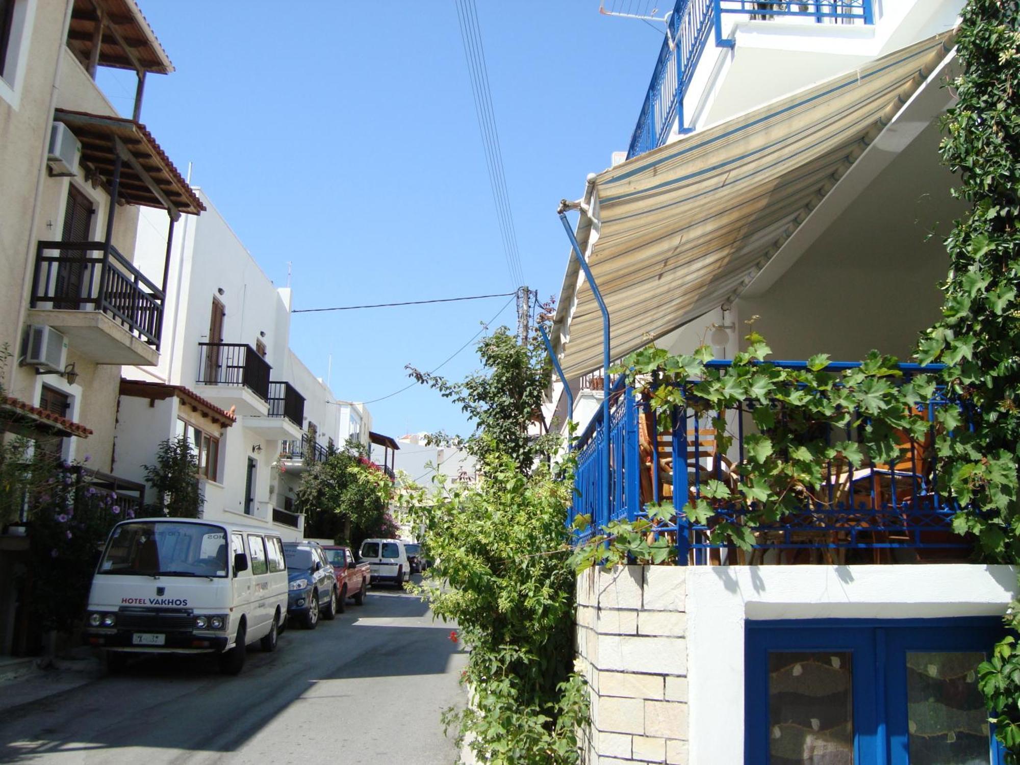 Vakhos Hotel Naxos City Bagian luar foto