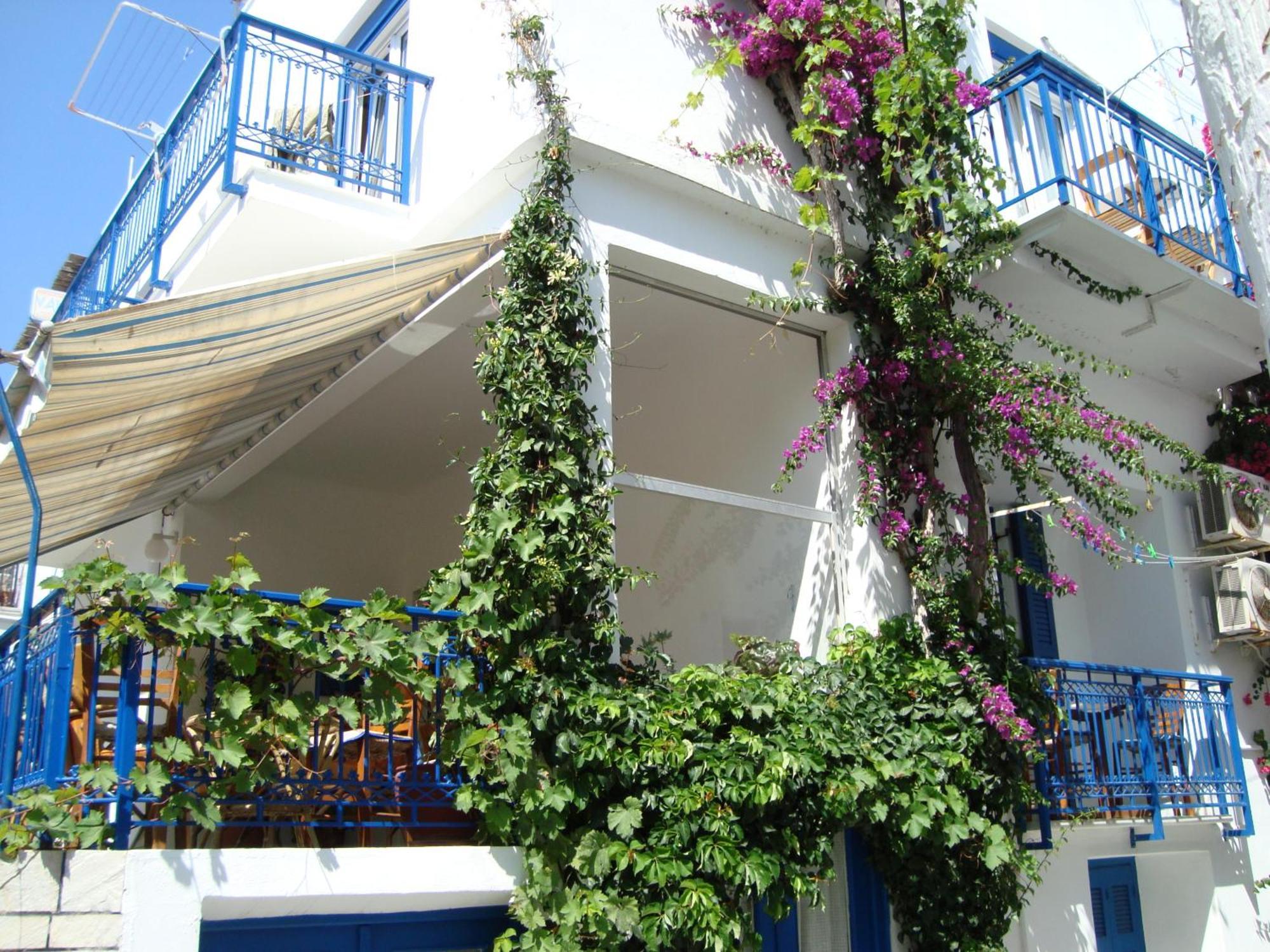 Vakhos Hotel Naxos City Bagian luar foto