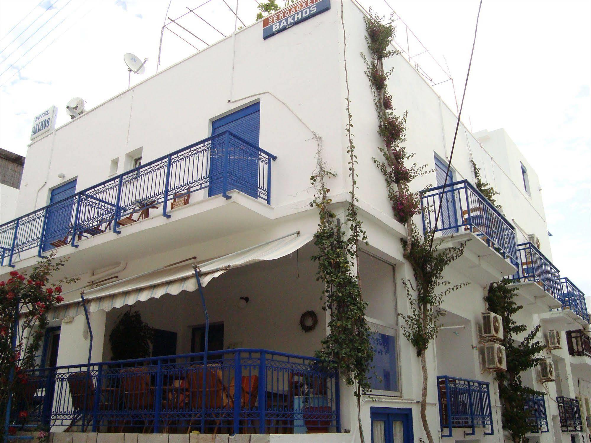 Vakhos Hotel Naxos City Bagian luar foto